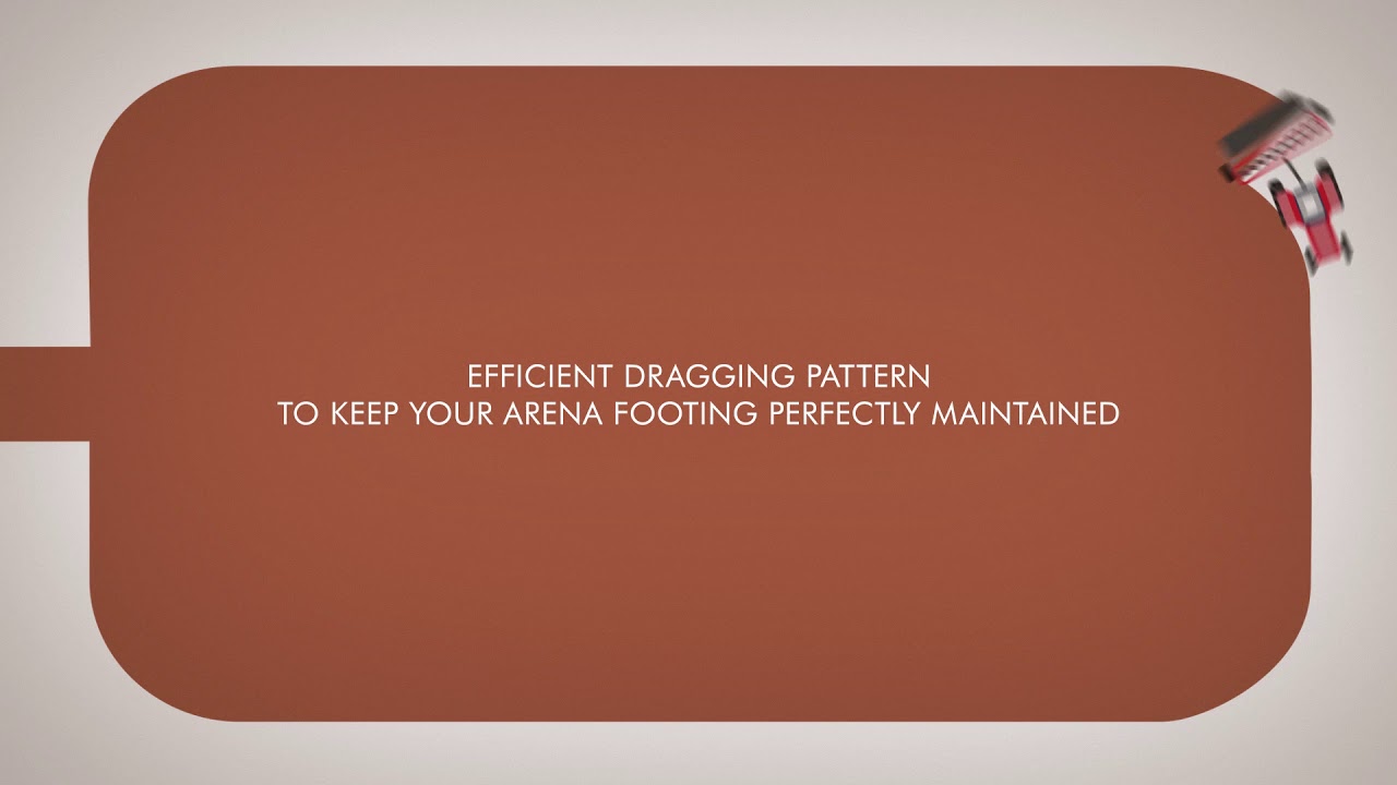 Riding Arena Grooming Pattern