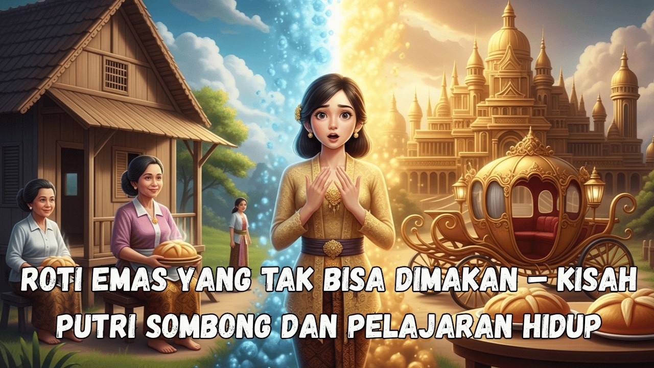 Roti Emas yang Tak Bisa Dimakan – Kisah Putri Sombong || Dongeng Rakyatku