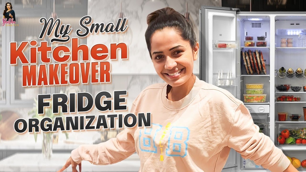 ORGANIZE MY KITCHEN//tour//grocery shopping +fridge organization//