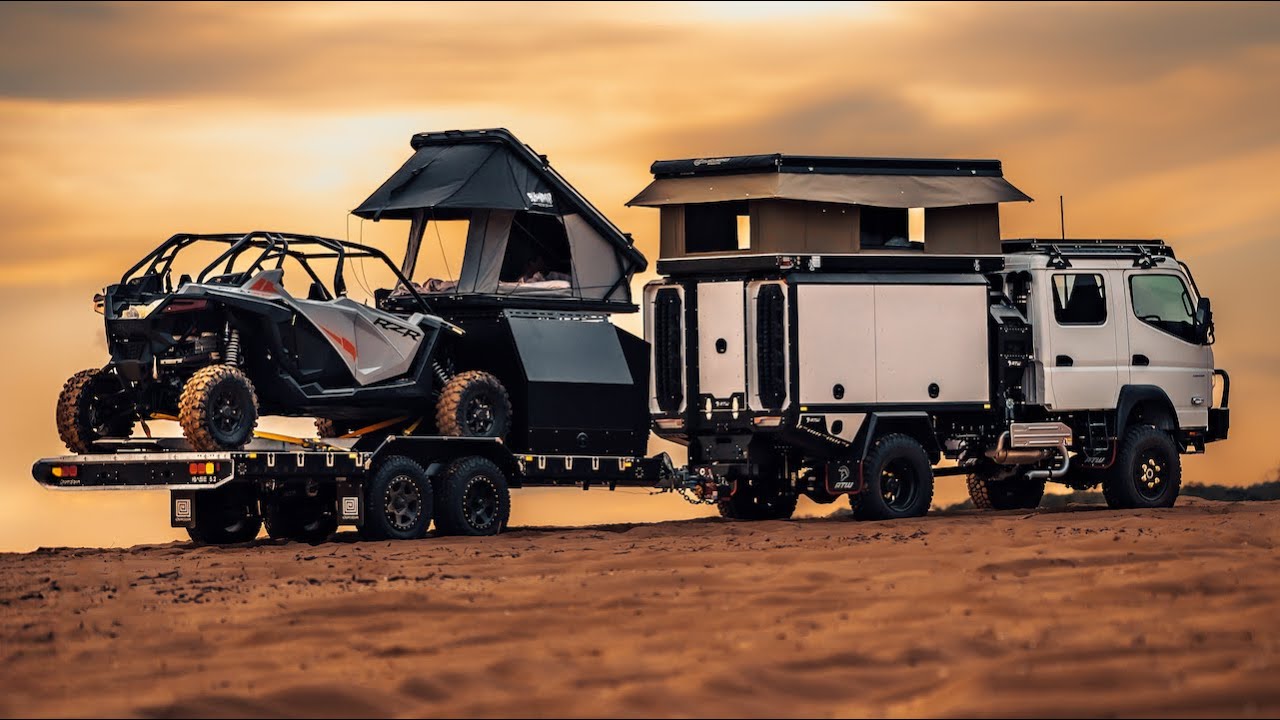 FUSO X TOURER + 50 тыс. долларов + TOY HAULER + POLARIS RZR: КРАТКИЙ ОБЗОР