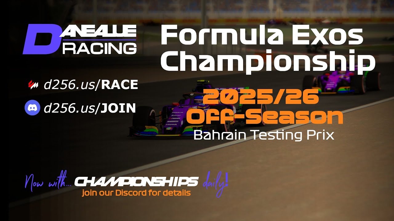 d256.us/MOZA Bahrain Testing Prix | Danealue.com 2026 Pre-Season - Split 1 | 3 of 6