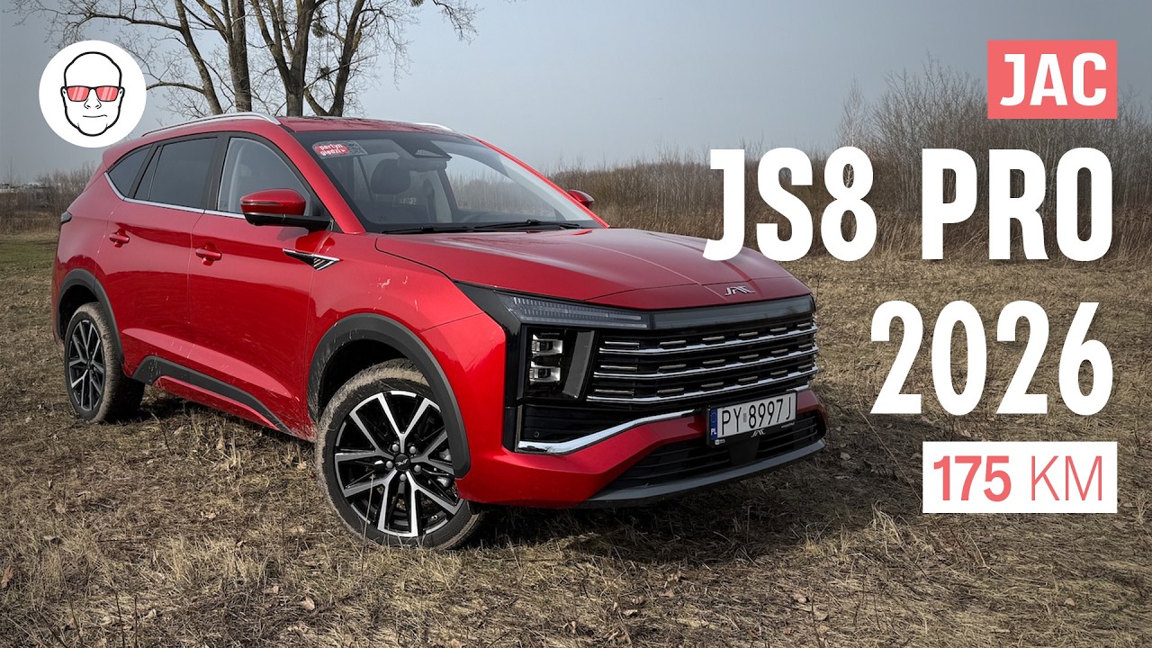 JAC JS8 Pro 2026 test PL Pertyn Ględzi