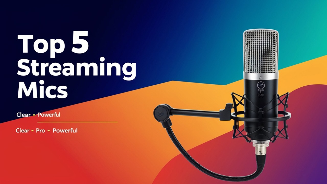 Top 5 Best Streaming Microphones in 2025 🎙️ | Ultimate Buyer’s Guide