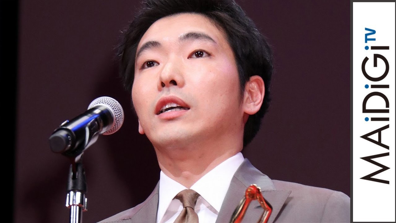 柄本佑、安藤サクラとの夫婦受賞に「うれし恥ずかし」　「第73回毎日映画コンクール」表彰式