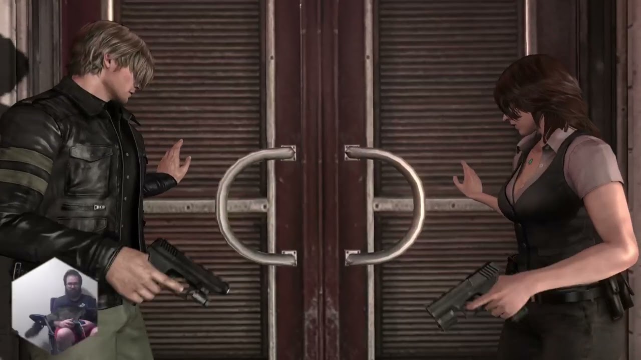 Playing Resident Evil 6 remaster  part 2 watch me get scared (Part 1/7)
