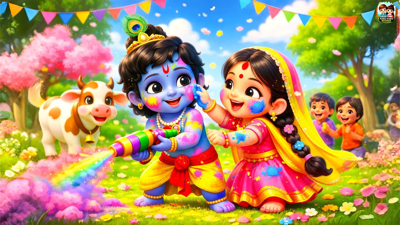Radhika Gori Se Bhajan | राधिका गोरी से बिरज की छोरी से | Little Krishna Bal Leela #krishnabhajan