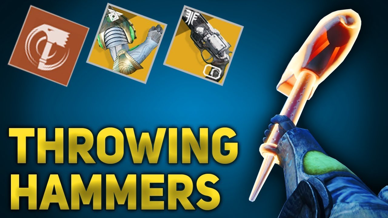1 Hit Throwing Hammers Build! Code of the Devastator Titan | Destiny 2 Forsaken