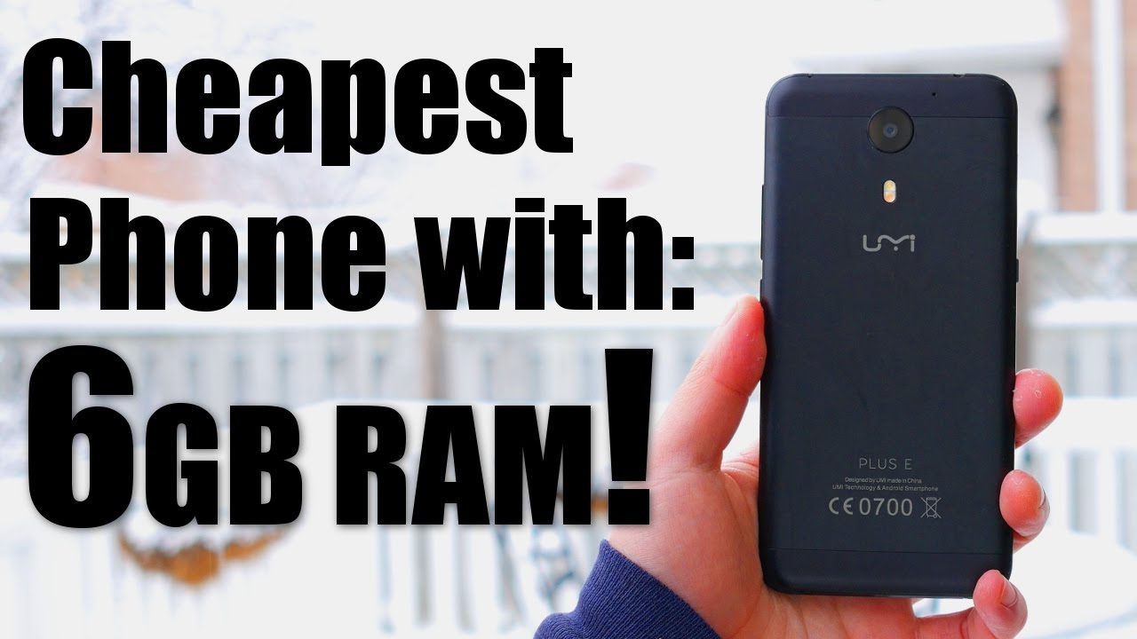 UMi Plus E Review [4k]: Cheapest phone with 6GB RAM! Monster Phone?