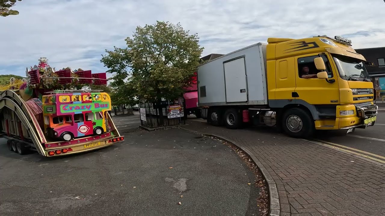 sandbach funfair pull on and Build up September 2024