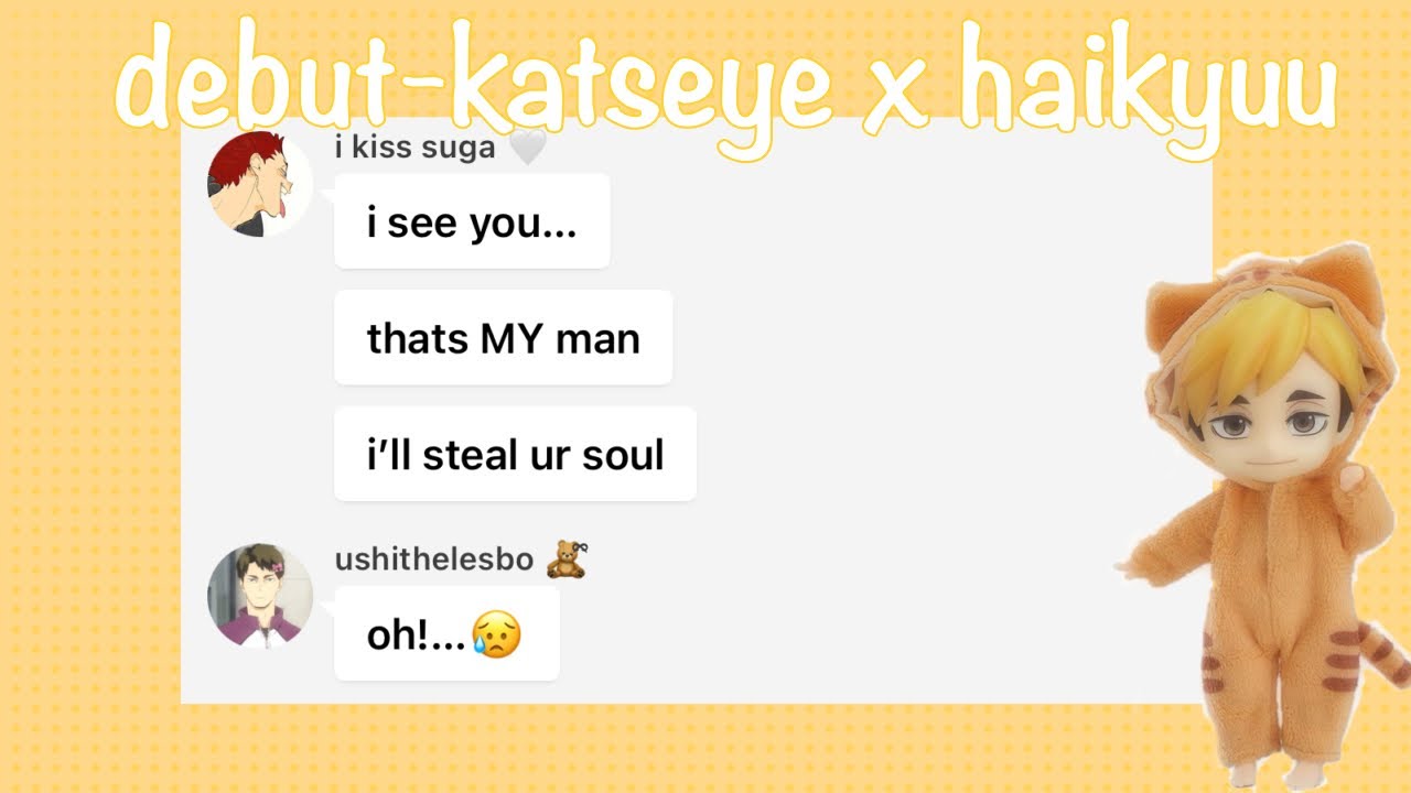 debut- haikyuu x katseye 🌸˚˖⋆ ──★