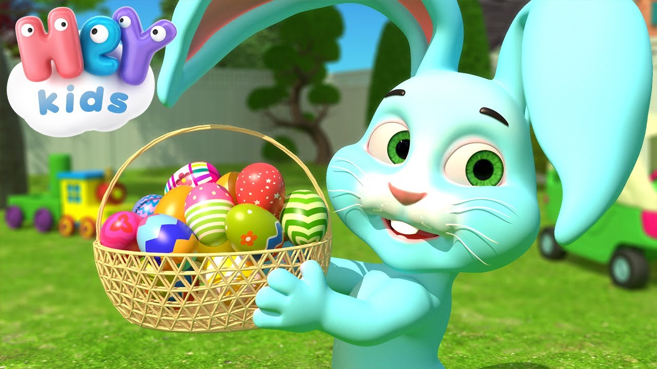 Το Πασχαλινό Λαγουδάκι 🐰 Πασχαλινά παιδικά τραγούδια - HeyKids