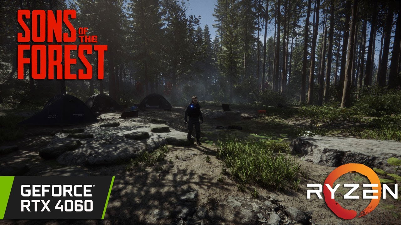 Sons of the Forest 1.0 - RTX 4060 - 1080p - 1440p - DLSS OFF/ON