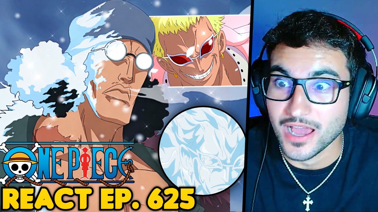 AOKIJI VS DOFLAMINGO! React One Piece EP. 625