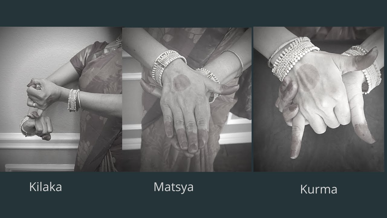 Kilaka, Matsya & Kurma Hastas