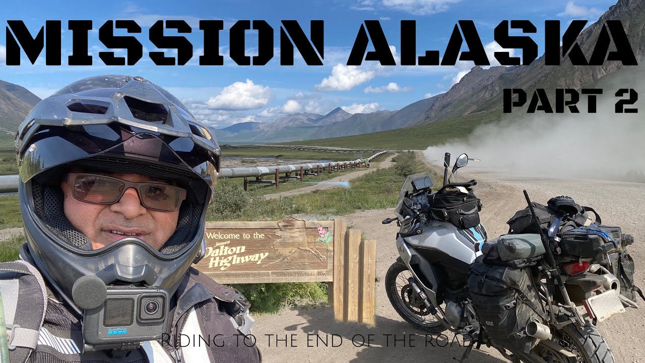 Riding the Dalton Highway & The Arctic, Alaska June 2024 Part 2