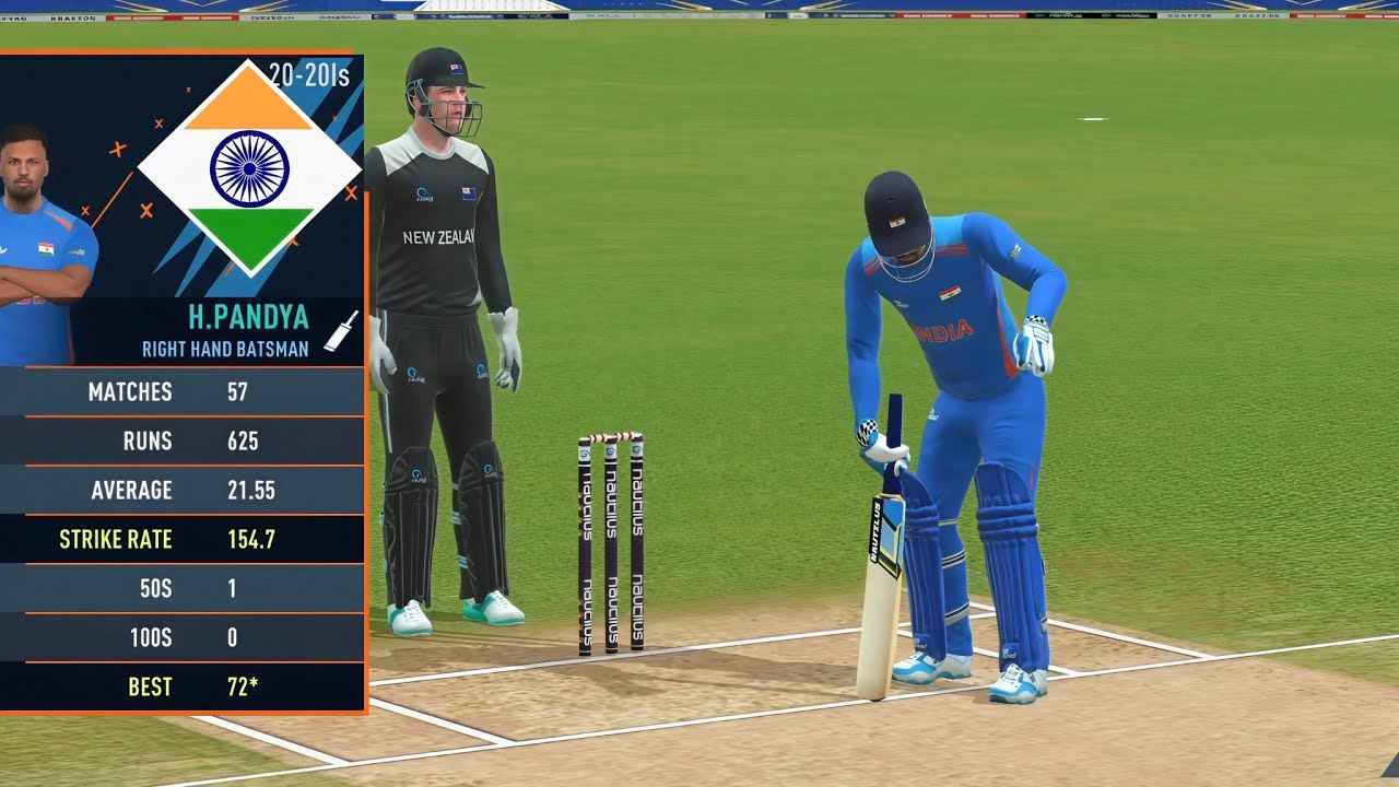 Real Cricket Gameplay | India Vs New Zealand Final Match 