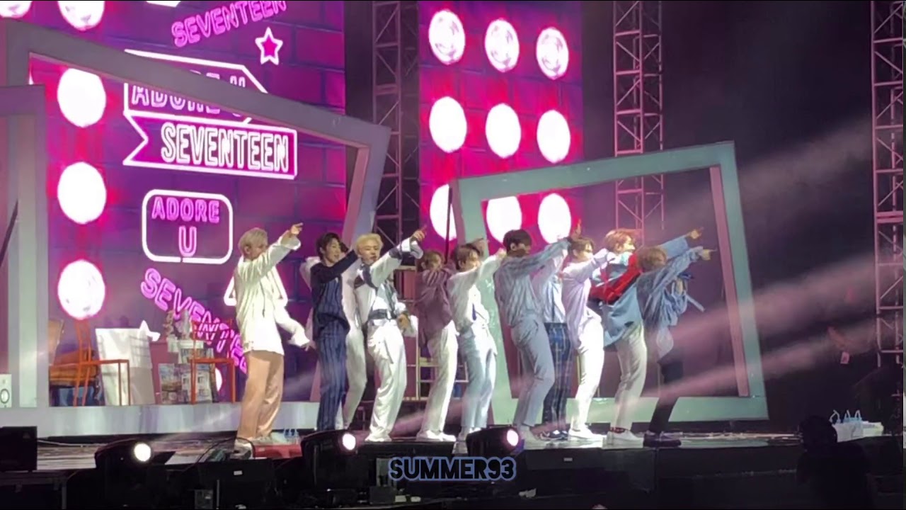 191116 세븐틴 (SEVENTEEN) - 아낀다 (Adore U) @ Ode To You in Jakarta