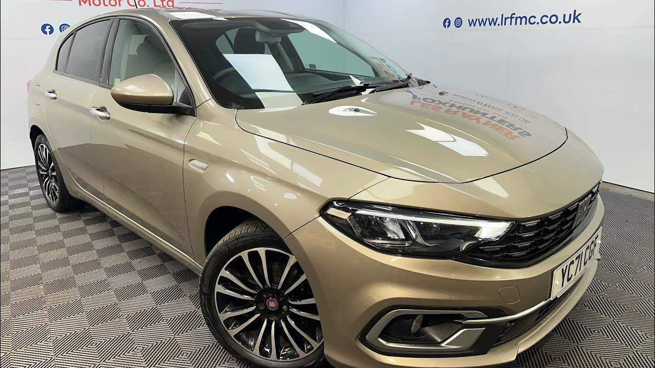FIAT TIPO 1.0 Life Hatchback 5dr Petrol Manual Euro 6 (s/s) (100 bhp)