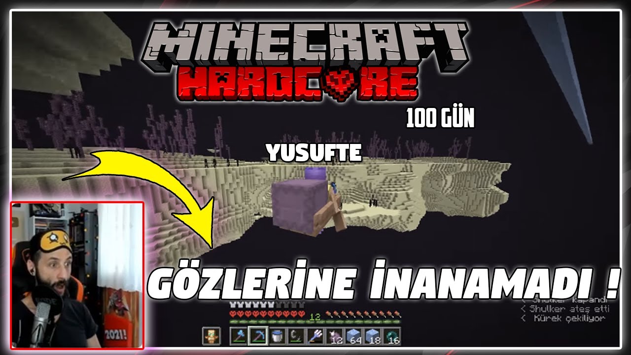 LAZ - YusufTe Minecraft'ta Tüm Başarımları 100 Günde Tamamladım Videosunu İzliyor ! *Hayran Kaldı*