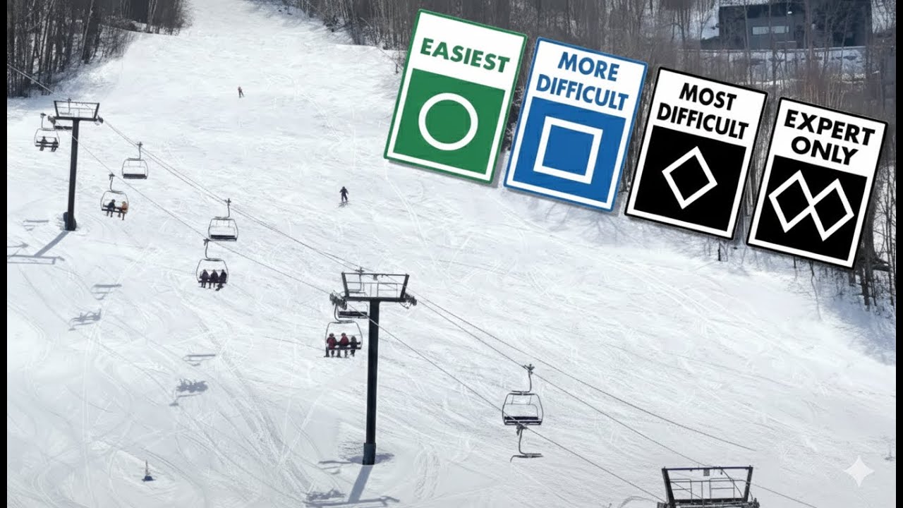 Skiing every trail at Mont Ste Marie! (Top to Bottom)