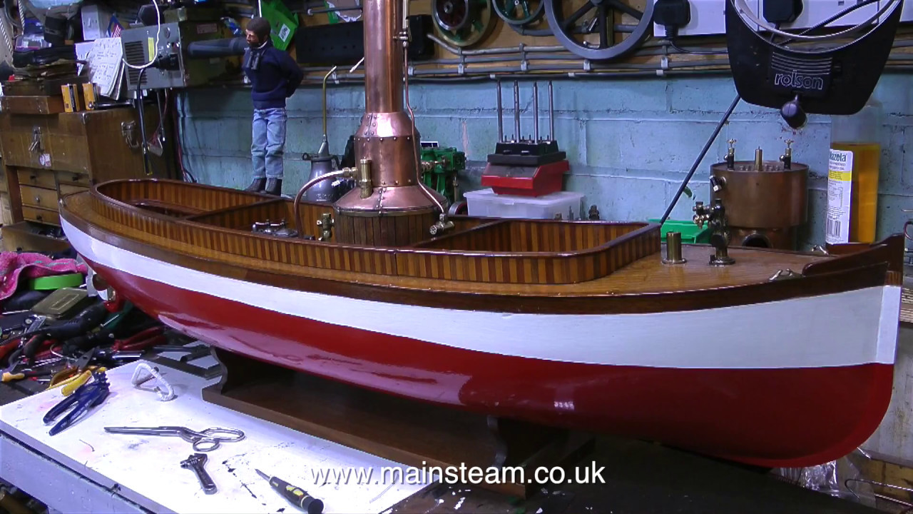 REBUILDING A VINTAGE MODEL OPEN STEAM LAUNCH - PART #41