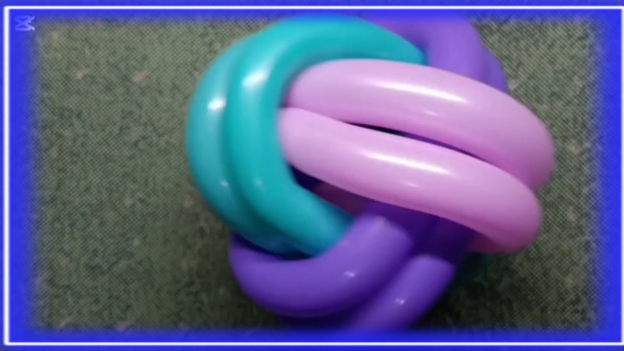 Colorful Long Balloons ASMR | Balloon Ball Creation & Reverse Knife Pop