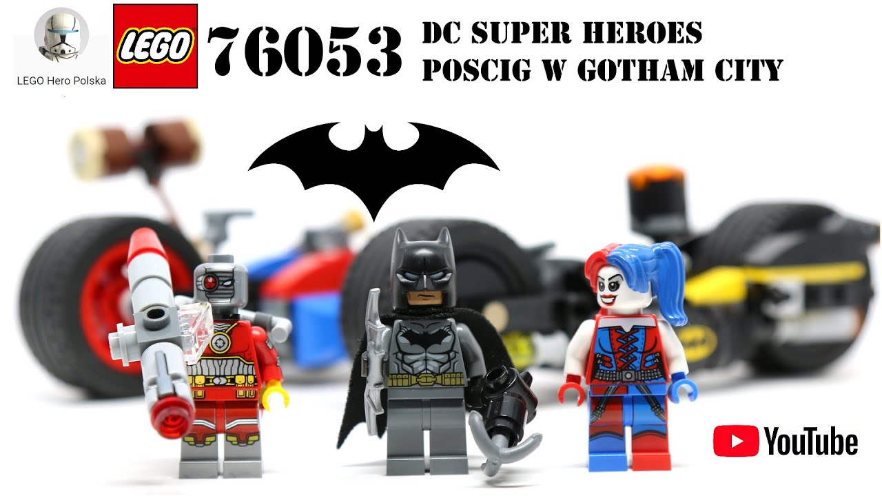 LEGO 76053 DC SUPER HEROES POŚCIG W GOTHAM CITY - RECENZJA - LHP