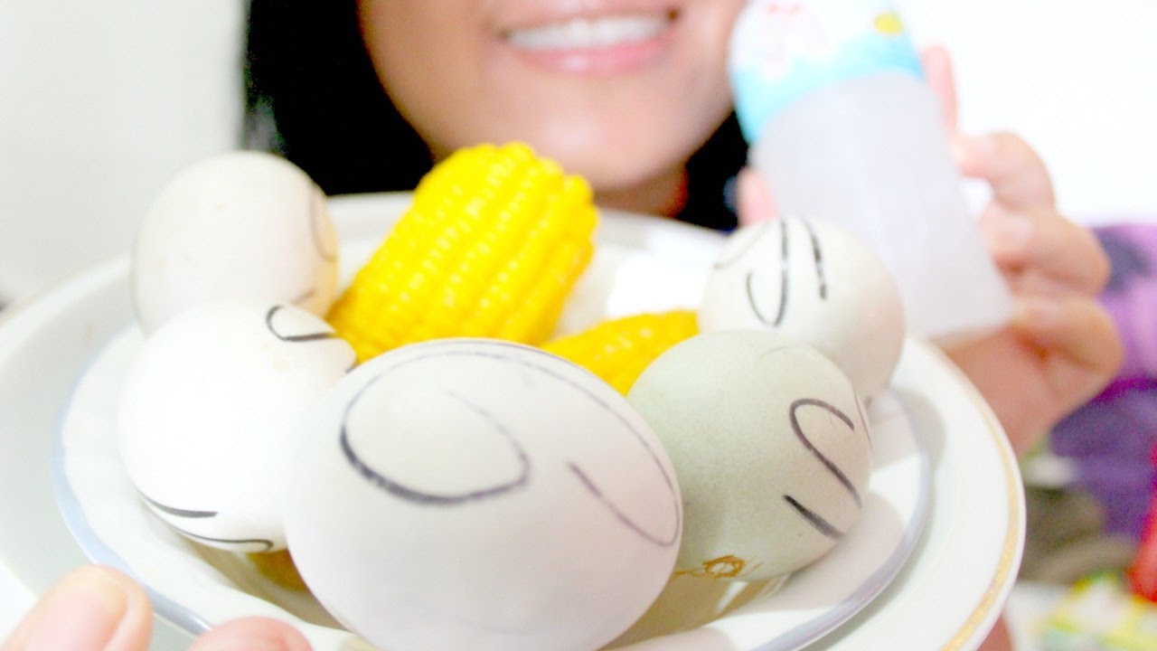 ASMR Eating Balut Boiled Duck Eggs Philippines ScorpioAnn