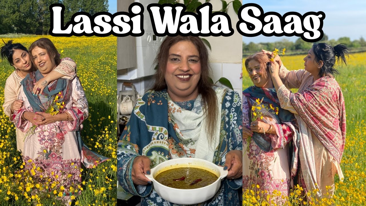 Lassi Wala Saag | Kashmiri Saag #reflexion #food #viralvideo #saag #kashmiri