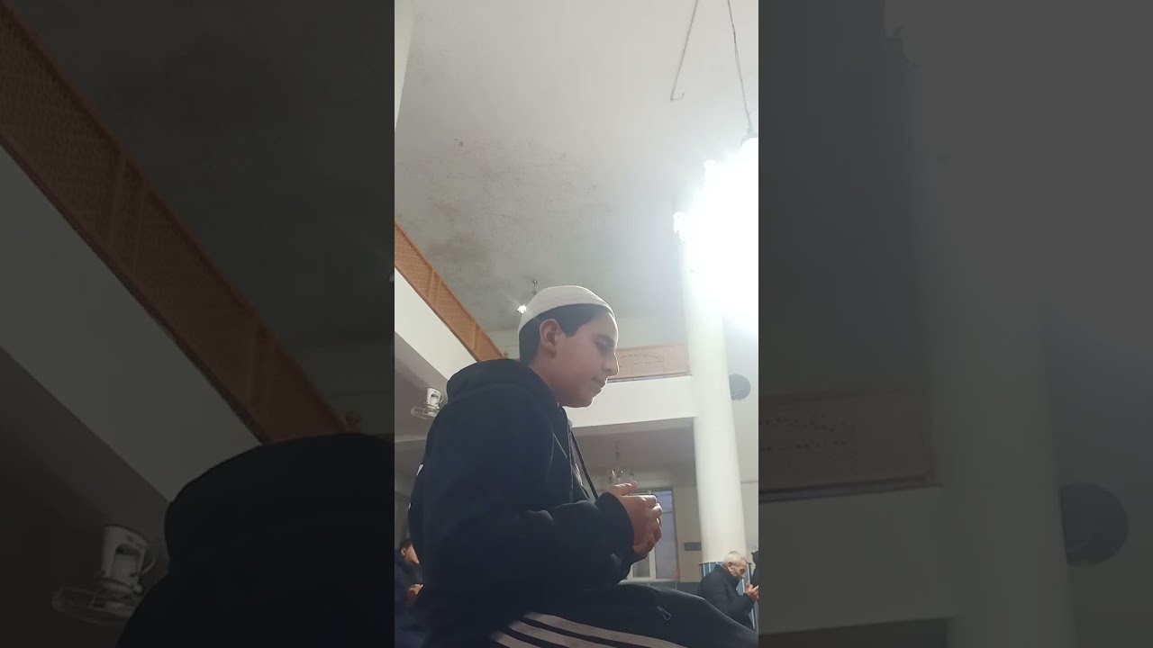 Akşam namazın sonunu bu sereyle bitiryorum