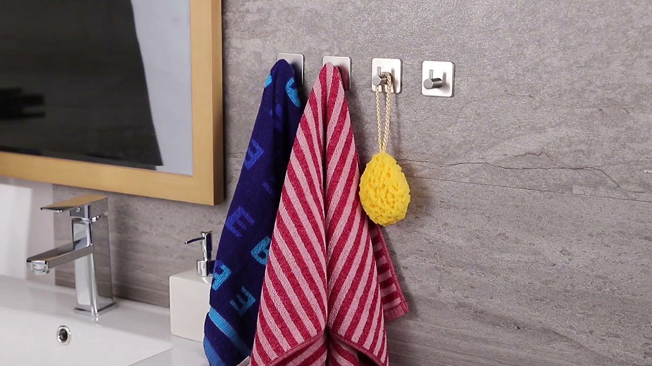 How To Use ｜How To Remove Adhesive Hooks From Wall｜YIGII Vertical Hooks 102 -4