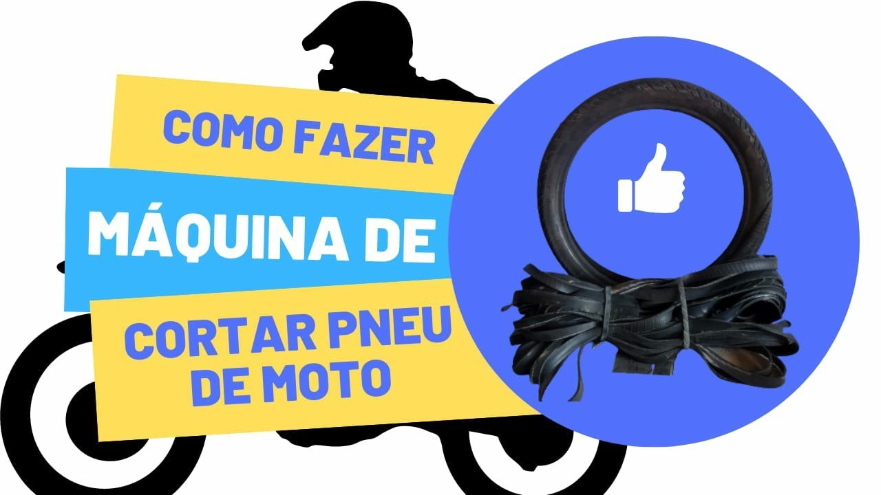 Como fazer máquina de corta pneu de moto.