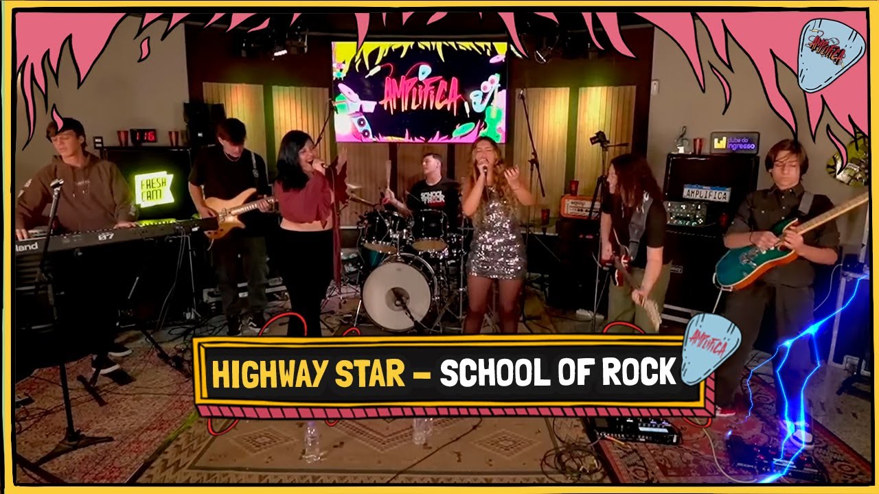 SCHOOL OF ROCK toca HIGHWAY STAR (Deep Purple)