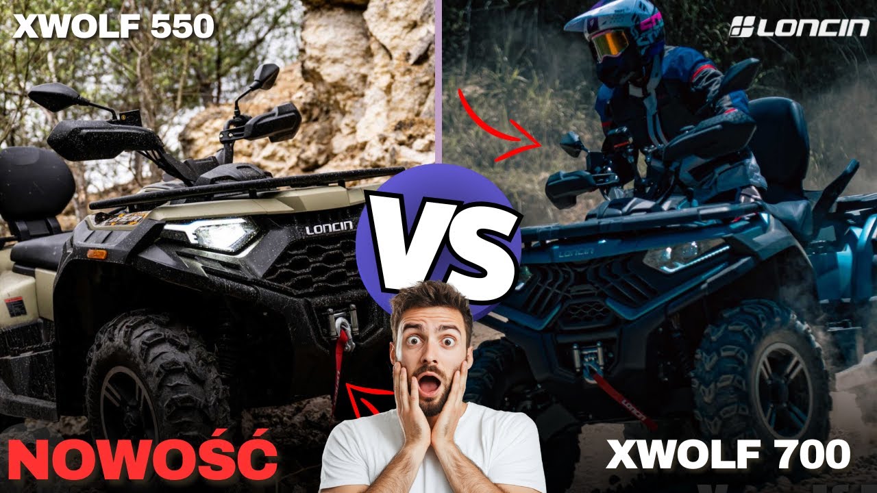 NOWOŚĆ: Loncin XWolf 700L vs 550L &ndash; Kt&oacute;ry Quad Wybrać? #new #salon2kolka
