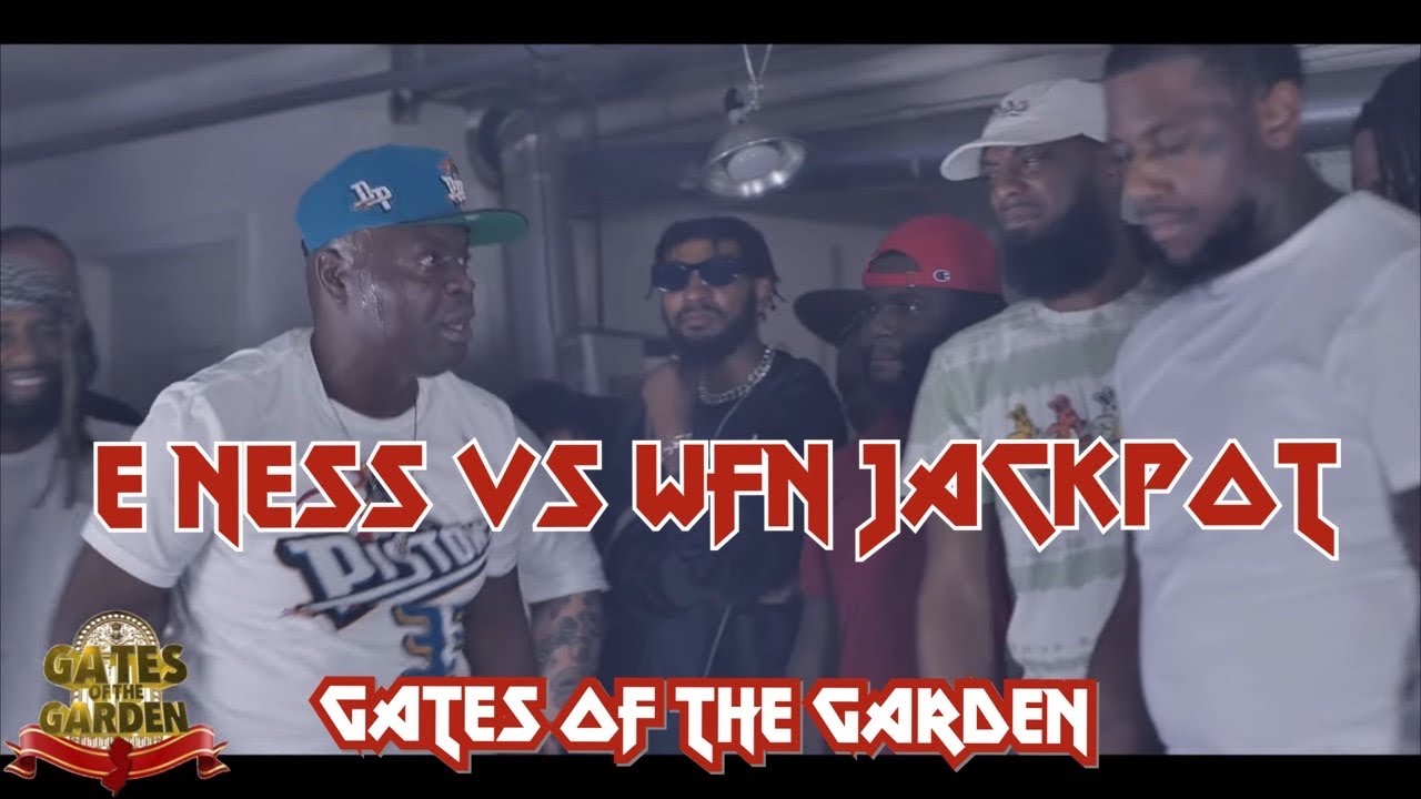 E NESS vs WFN JACKPOT | GATES of the GARDEN | RAP BATTLE