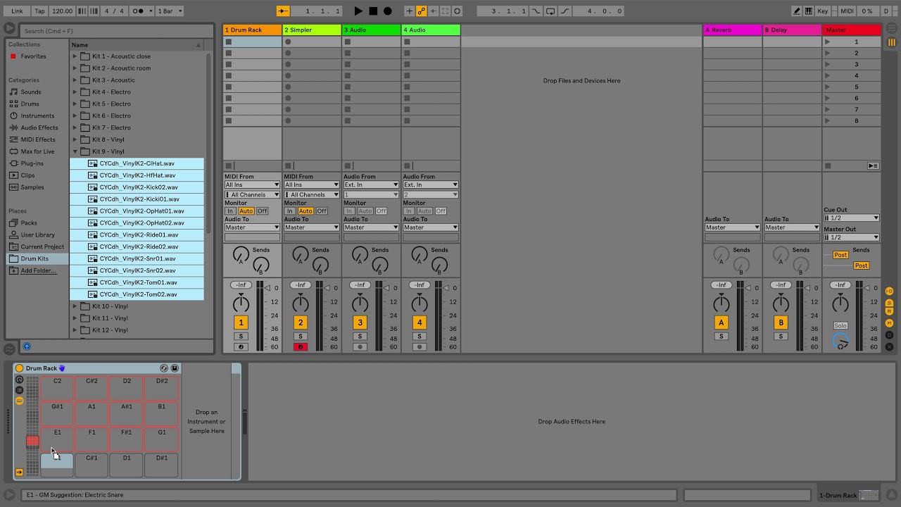 Learn Live: Using your sounds and samples