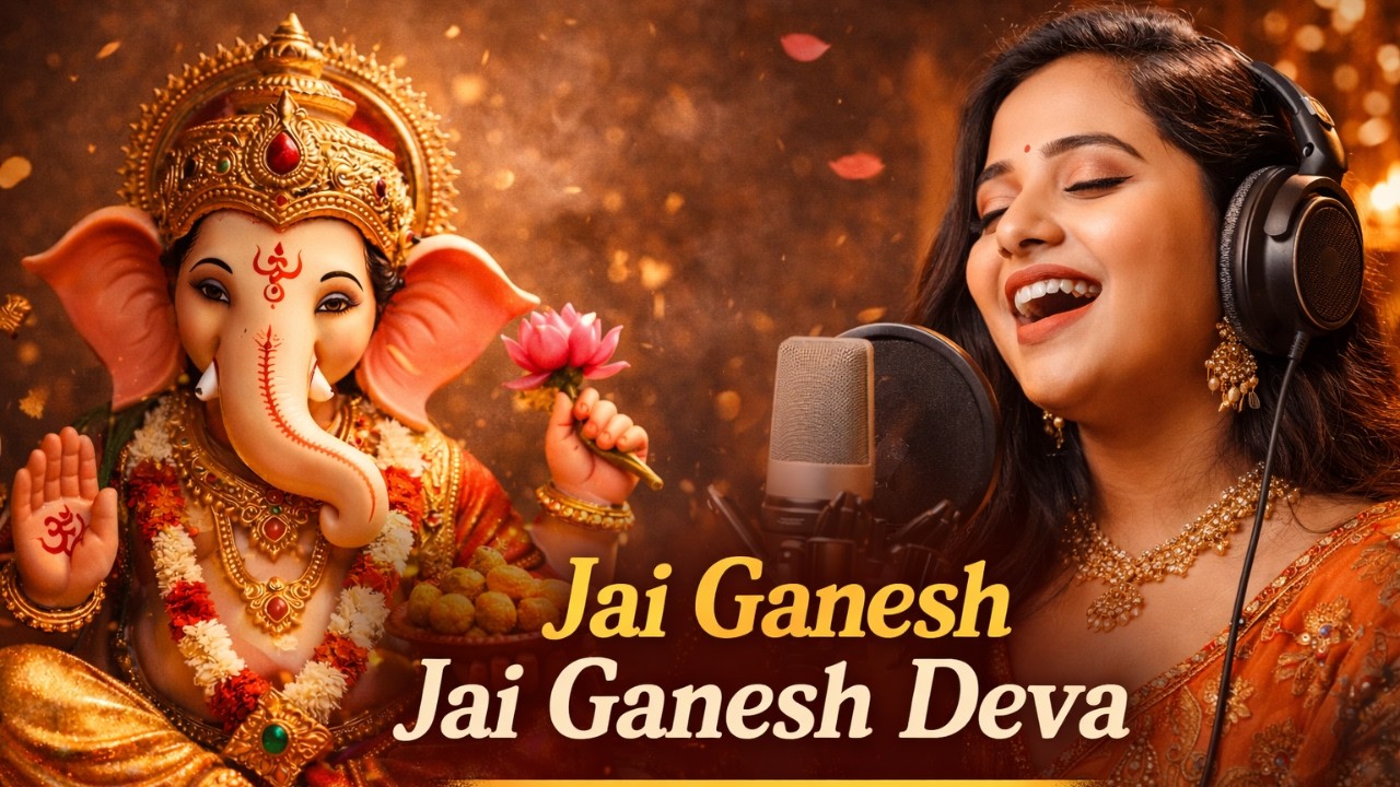 Jai Ganesh Deva 🙏 | Female Version | Most Powerful Ganesh Aarti 2026 | Ganpati Bhajan