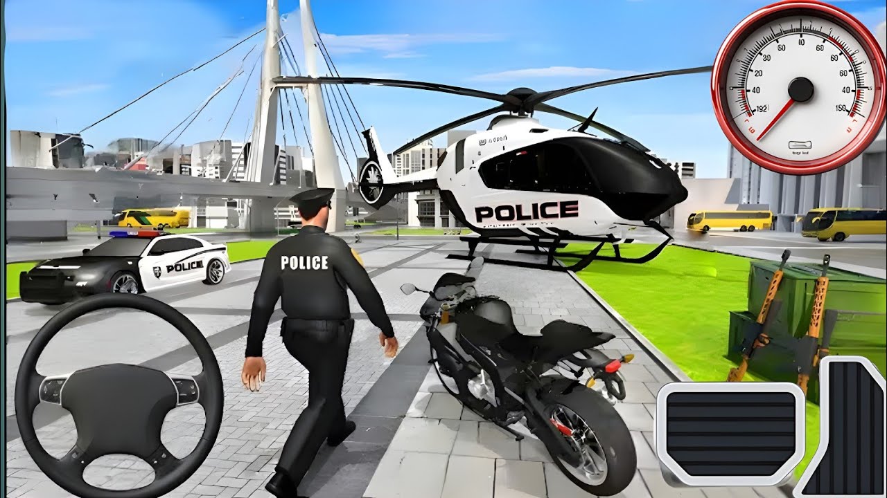 Police Car Chase Game - Real Cop Car Police Driving Simulator Game - Android Game play
