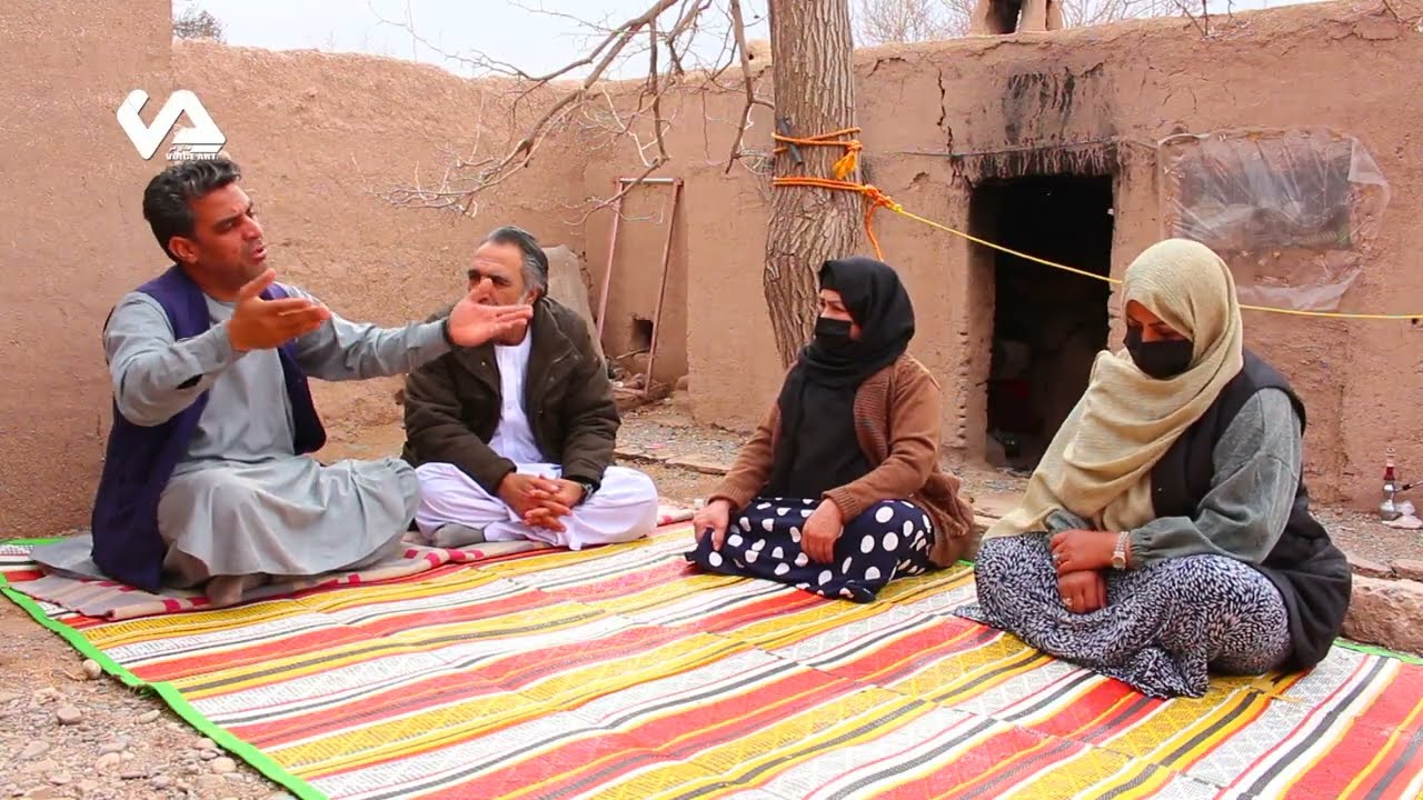 نمایش(جان آقا بخاطر چلیم کشیدن عروسش راطلاق داد)