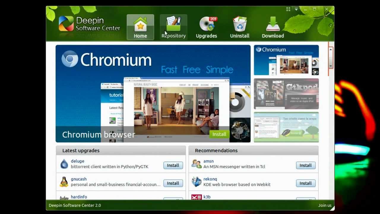 Deepin Software Center - Amazing Application for Linux