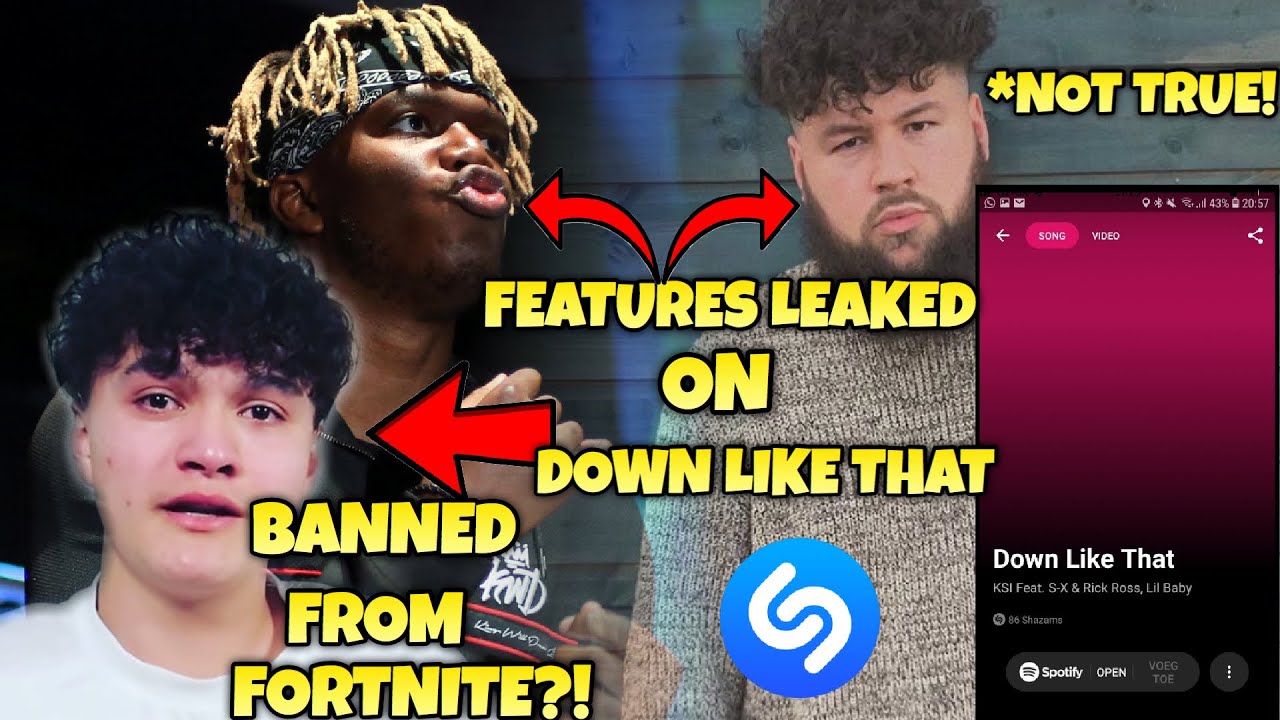 *LEAKED* KSI ENTRANCE SONG ON SHAZAM! #KSI FAZE JARVIS BANNED FROM FORTNITE?! #FaZe #LoganPaul
