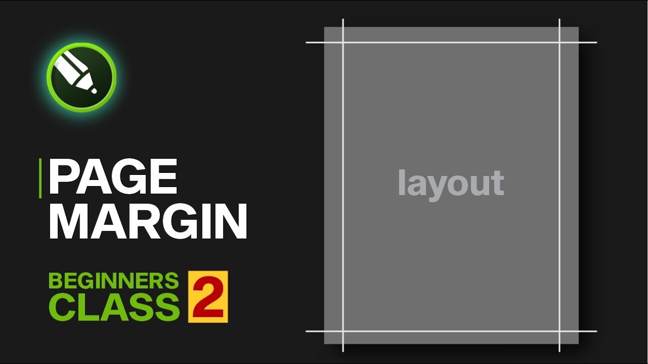 Understand Page Layout Margin | CorelDraw Tutorial Beginners Class 2023