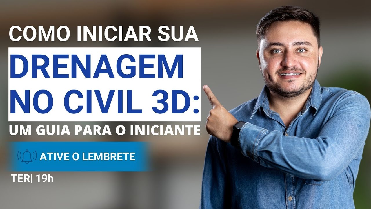 COMO INICIAR SUA DRENAGEM NO CIVIL 3D | UM GUIA PRÁTICO PARA O INICIANTE