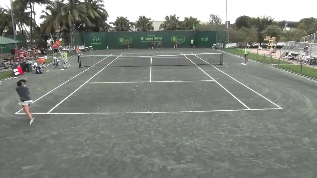 Varvara Flink vs Ivana Jorovic (2013 Orange Bowl Final)