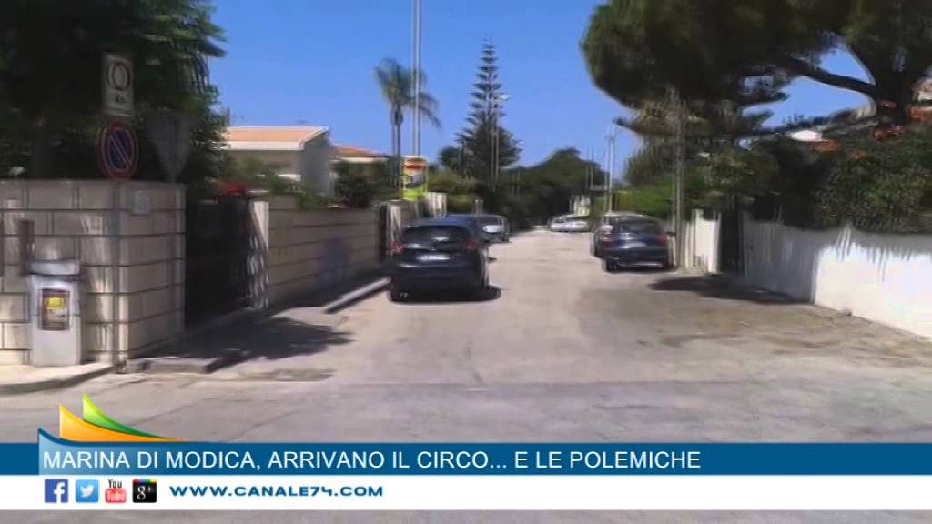 Marina di Modica, arriva il circo... e le polemiche