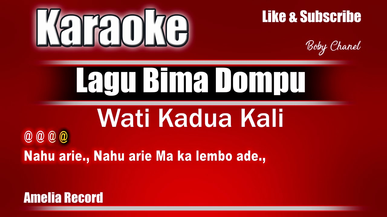 KARAOKE WATI KADUA KALI
