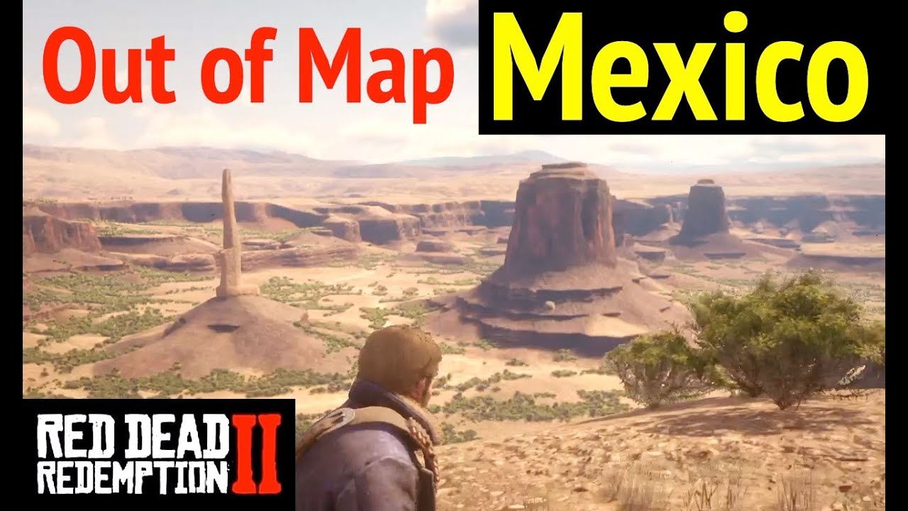 Reach Mexico (Out of Map) in Red Dead Redemption 2 (RDR2): Explore El Presidio and Ojo del Diablo