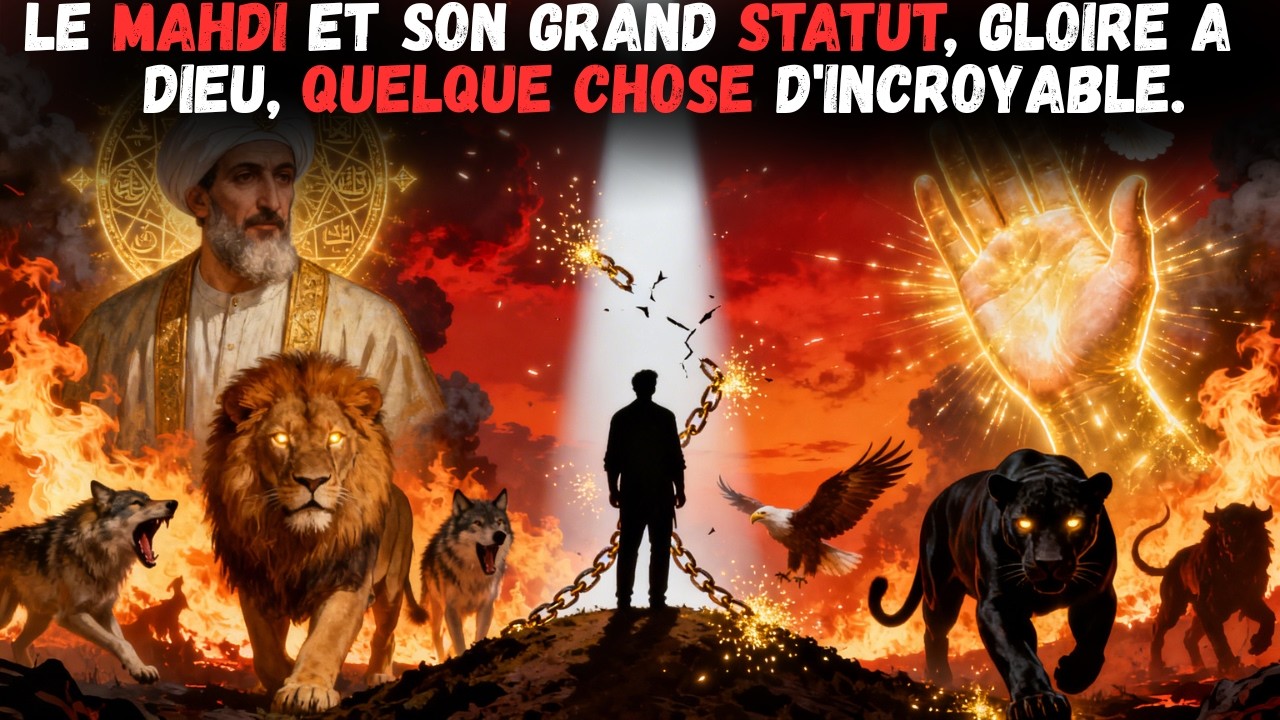 Le Mahdi et son grand statut, gloire à Dieu, quelque chose d'incroyable.