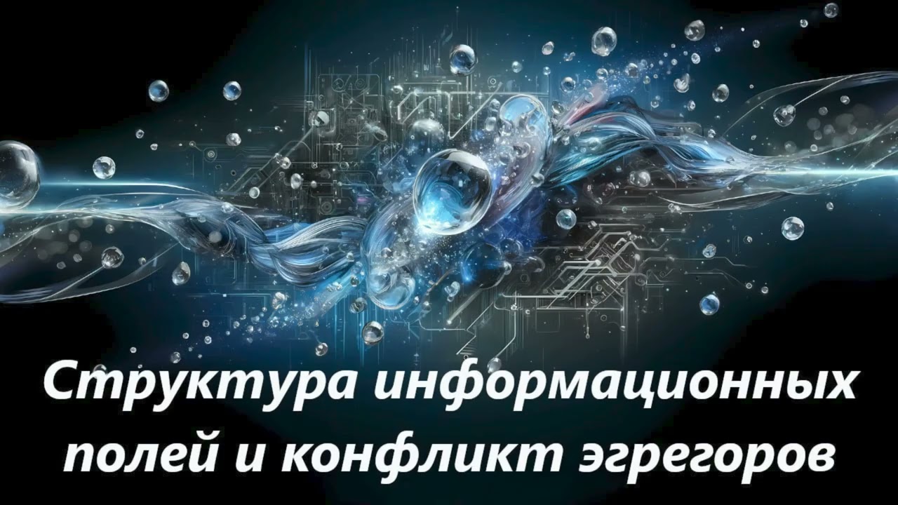 Структура информационных полей и конфликт эгрегоров