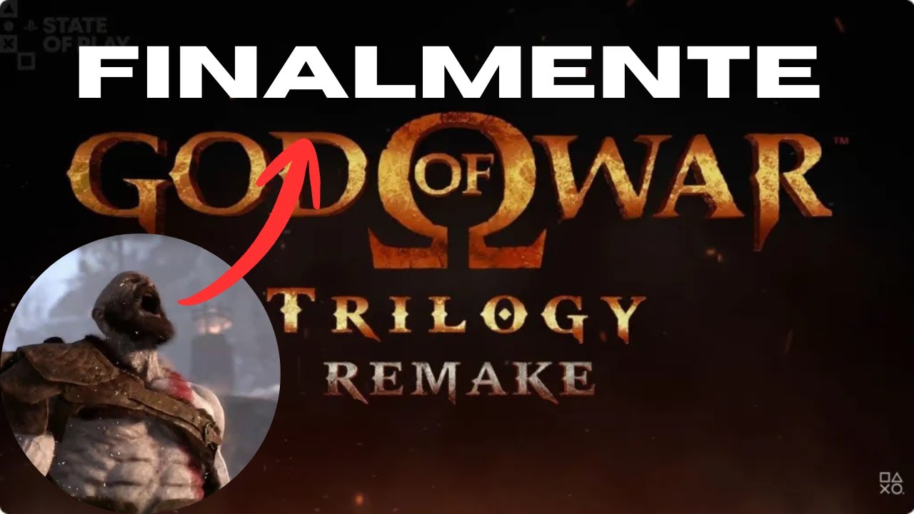 God of War em comemoração ao anuncio dos Remakes